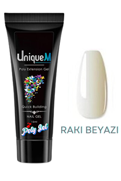 Uniquem Protez Tırnak Polijel Oje Kalıcı Oje 15 ML Poly Gel Nail Art