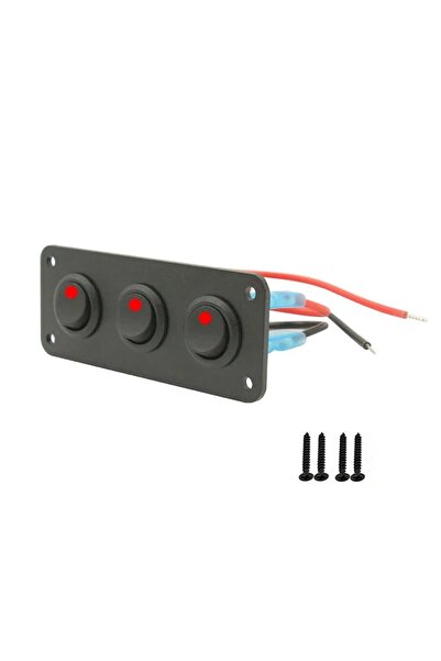 Next Oto Oto Karavan Tekne Aç Kapa Düğme Oto Düğme 3LÜ 12V