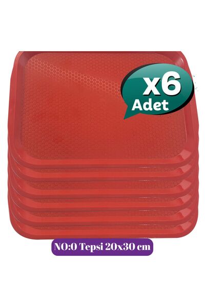 Hesna Natural No0 Fast Food Tepsi - Servis Tepsi - Sunum Tepsisi (küçük boy)