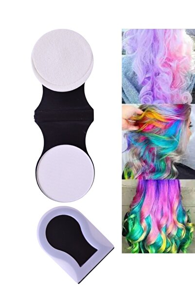 Lesvip's Renkli Saç Tebeşiri Geçici Saç Boyası Beyaz