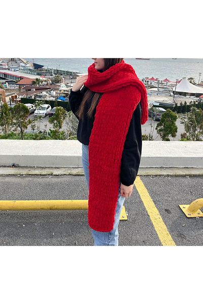 Lala Puffy soft scarf