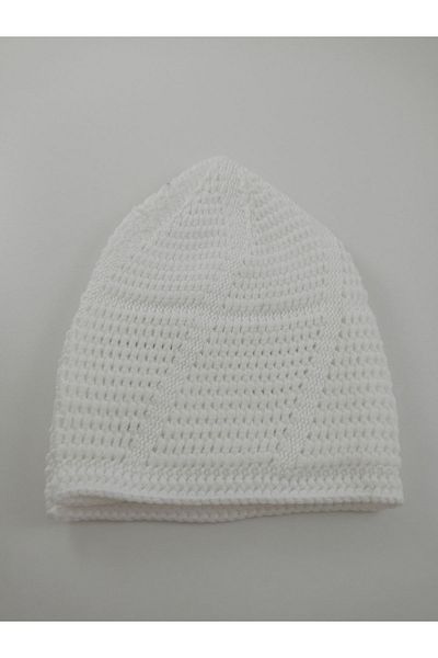 kadir gümüş mekke medine pazarı Hand knitted soft skullcapacity suitable good quality