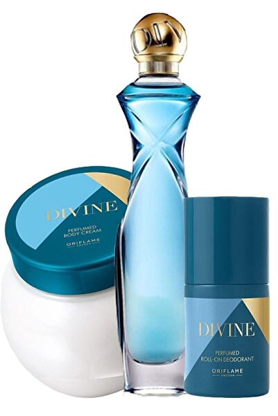 Oriflame Divine Edp 50 Ml Kadın Parfümü 3 Lü Set