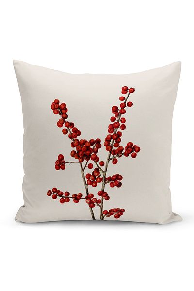 Bertille Home New Year Series Double Sided Digital Printed Throw Pillow Case (Christmas Christmas Cushion Cover)