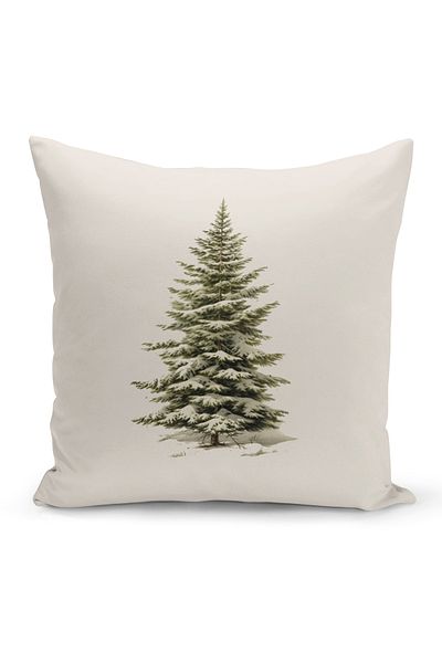 Bertille Home New Year Series Double Sided Digital Printed Throw Pillow Case (Christmas Christmas Cushion Cover)