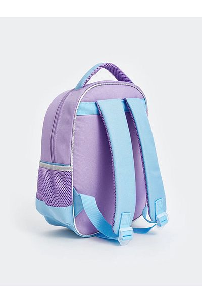 LC Waikiki LCW ACCESSORIES Geantă de școală pentru fete - Liliac închis, imprimat Frozen
