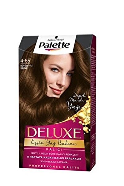 Palette Deluxe Saç Boyası 4.65 Büyüleyici Kahve x 3 Adet