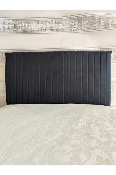 ByDekor Tasarım Sonne Baza Yatak Başlık Kumaş Kılıfı 90 Cm Siyah