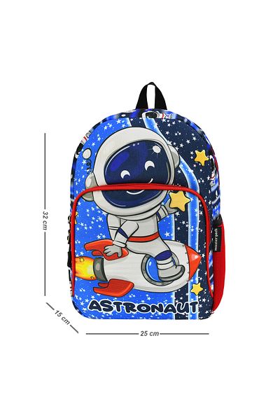 Black Bear New Season Astronaut Patterned - Kindergarten and Nursery Backpack