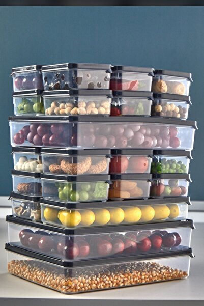 Alacarte 7 Piece Leak Proof Storage Set - Breakfast and Freezer Container, Vacuumed Lid
