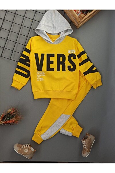 dubi baby Set dublu cu litere Yellow Vers Tulle pentru copii de 1-2-3-4-5 ani