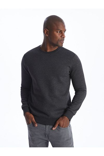 LC Waikiki Crew Neck Long Sleeve Men's Sweatshirt