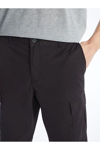 LC Waikiki Comfortable Fit Gabardine Men's Bermuda Shorts