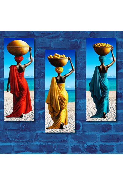 LİLYHOBBYLAND Sayılarla Boyama Renkli Baskılı Hobi Seti (Çerçeveli-3'lü Set 4...