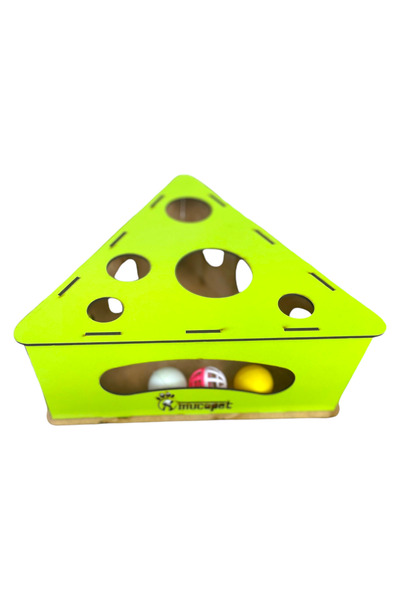 MUCAPET Cat Fun - Wooden Cat Toy