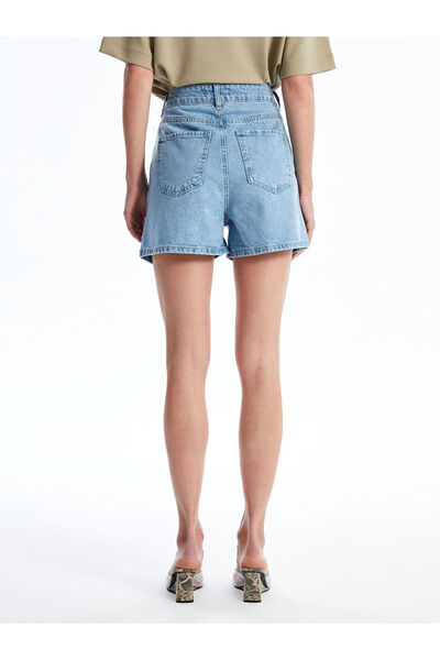 LC Waikiki Dámské kraťasy Bermuda Fit Jean