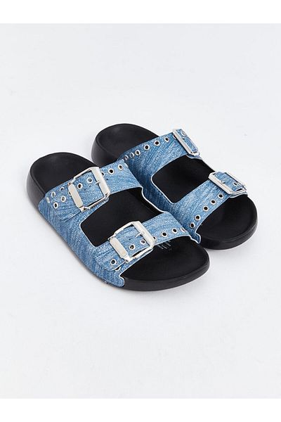 LC Waikiki Double Striped Women's Slippers