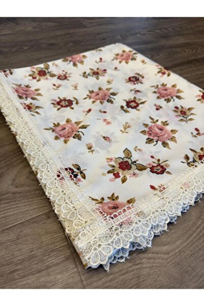 Dantelux Leke Tutmaz  Beyaz Renkli Desenli Sofra Bezi, Piknik Örtüsü, Masa Örtüsü