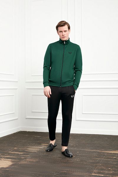 EXCLUSIVE Double Combed Cotton Bottom Top Tracksuit Pajama Set