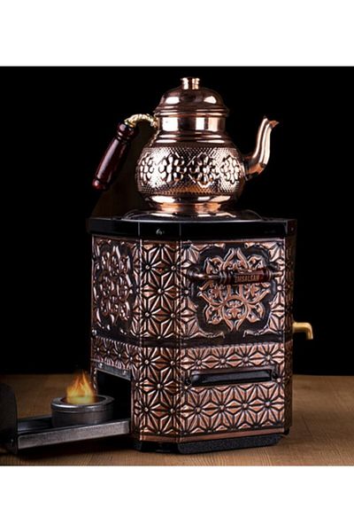 EMSALSAN Nostalgic Gel Tea Samovar-copper Tea Samovar-sweeter Gift