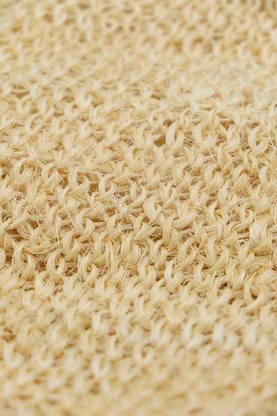 Seonland 100% Natural Knitted Pumpkin Bath Loofah + Bath Washcloth for Cellulite Ingrown Strawberry Look