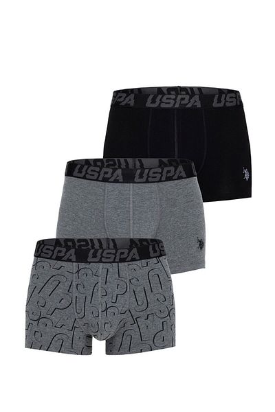U.S. Polo Assn. Ανδρικό μποξεράκι 3 Pack Navy Blue Cotton Lycra