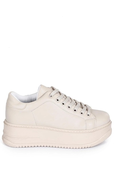 simethrift Kadın Kalın Tabanlı Casual Bağcıklı Spor Ayakkabı Sneaker M900