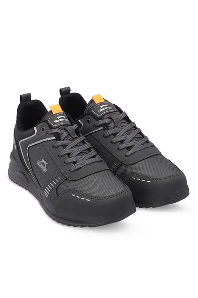 Slazenger Men's Sneakers - Golden I, Dark Gray