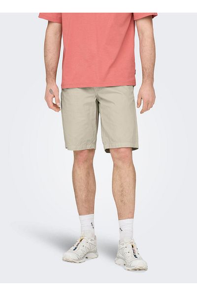Only & Sons XL Stone Color Shorts