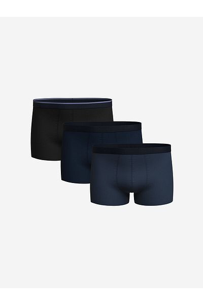 LC Waikiki Ανδρικά μπόξερ LCW 3 τμχ ελαστικά βαμβακερά - Standard Fit