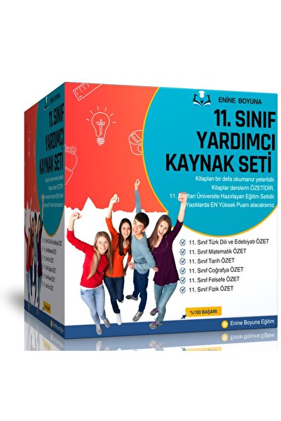 Enine Boyuna Eğitim 11. Sınıf Yardımcı Kaynak Seti (6 ANA Ders)