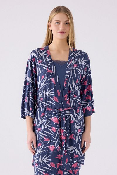 Pierre Cardin Women's Purple Long Sleeve Pajama Set