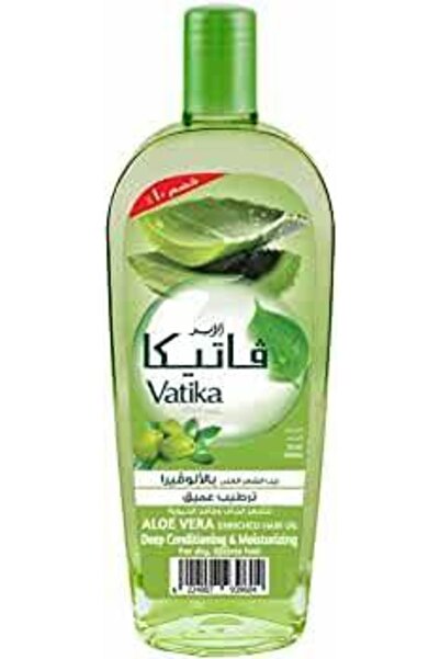 Vatika Naturals Aloe Vera Saç Yağı | Zeytin & Kına | Kuru, Cansız Saçlar Için...