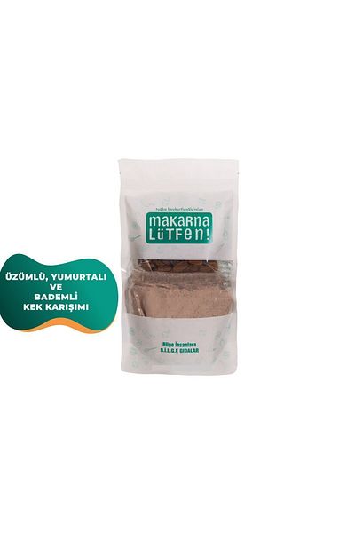 Makarna Lütfen 385 Gr Egg and Almond Grape Cake Mix