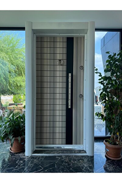 ANKA ÇELİK YAPI ÇİFT RENK ELİT EKONOMİK SAĞ AÇILIM KALE MONOBLOK KİLİT İÇ MEKAN KAPISI