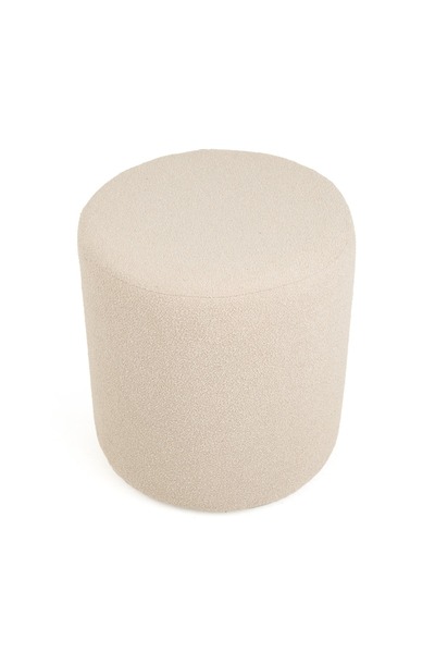 Just Home Teddy Puf - Gri - 42x40x40 cm