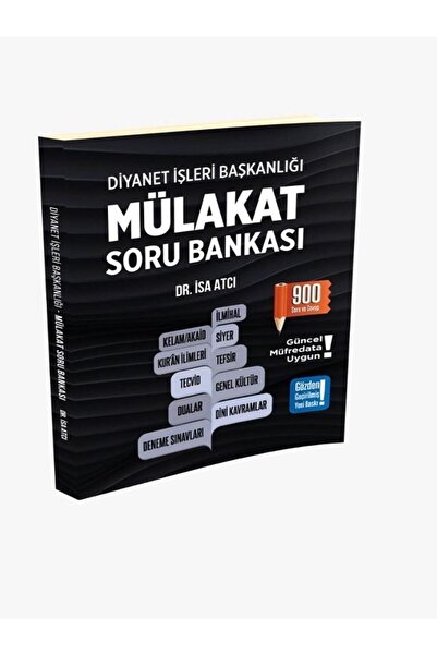 Genel Markalar 2026 İsa Atcı Diyanet Işleri Başkanlığı Mülakat Soru Bankası