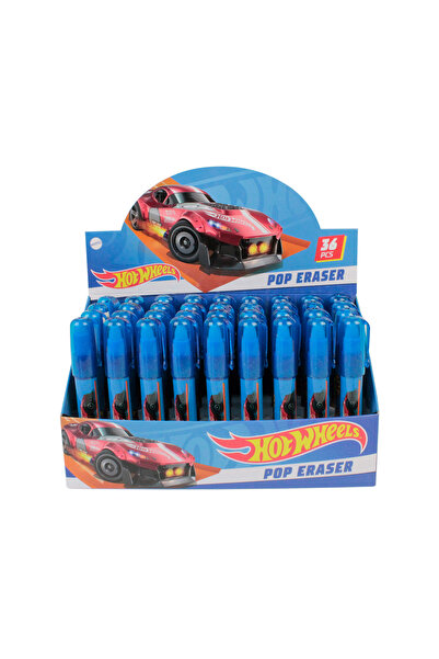 Dolphin Hot Wheels Roket Silgi -  Mavi - 11,5 cm