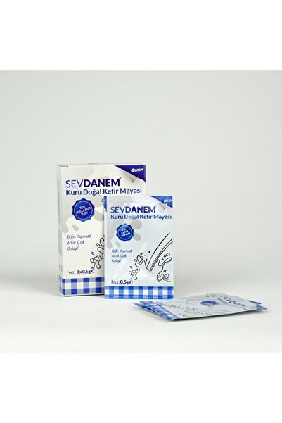 Danem Sevdanem Kuru Doğal Kefir Mayası (3*0,5 g)