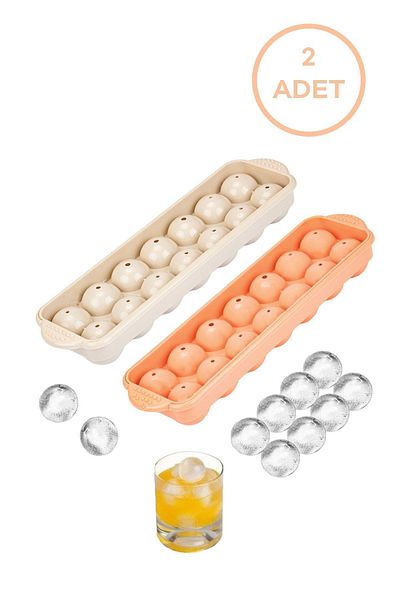 Sunplast Hard Plastic Misket Ice Mold - Ball Ice
