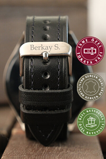 vagave Galaxy Watch 4 5 6 7 Fe 40 44 Classic 42 43 46 47 49 Mm Uyumlu Deri Ko...