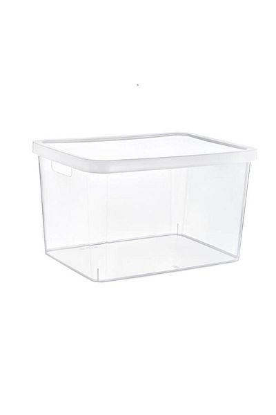 Smartware Stafi Multi-Purpose Box with Transparent Lid 18 Lt