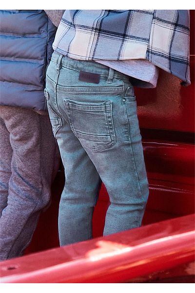MAYORAL Boy's Skinny Jeans Grey-Blue 4530