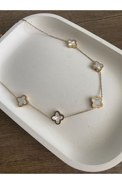 TAMELA Clover Necklace (Bidirectional)