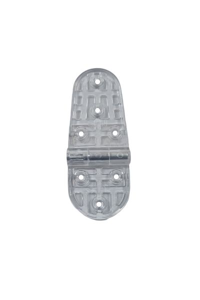 Şen Şen Plastic Table Hinge |   Transparent Color |   Size 9 cm |   Durable and Easy Installation |   10 Pcs