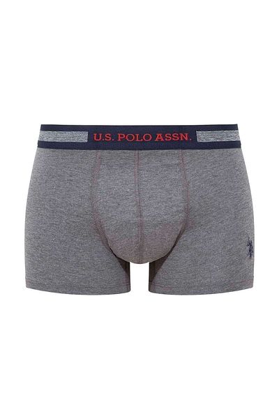 U.S. Polo Assn. Ανδρικό Navy Blue - Anthracite Melange 2-Pece Boxer 80373