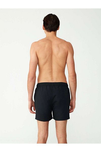 U.S. Polo Assn. Ανδρικό μαύρο μεσαίο μαγιό - 23006