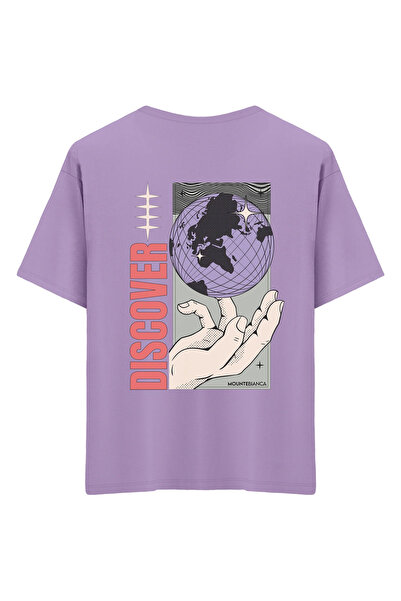 Mounte Bianca Unisex Discover - Oversize kroj T-shirt