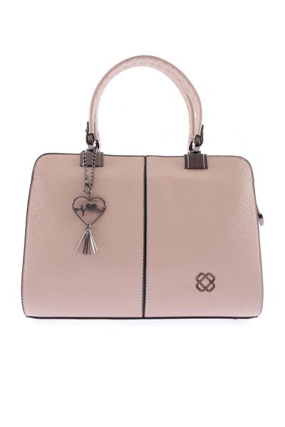 DGN Γυναικεία τσάντα χεριών και ώμου με μοτίβο μωσαϊκού βιζόν - 4341563