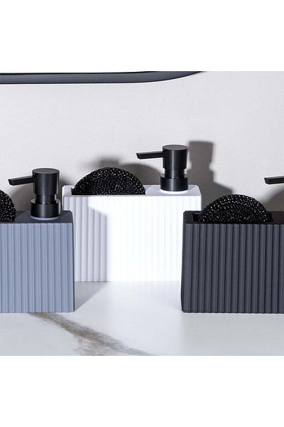 AROW Lisa Acrylic Liquid Soap Dispenser - Elegant and Convenient